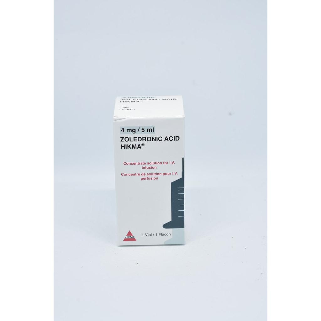 Zoledronic Acid Hikma 4 mg Parenteral infusion 